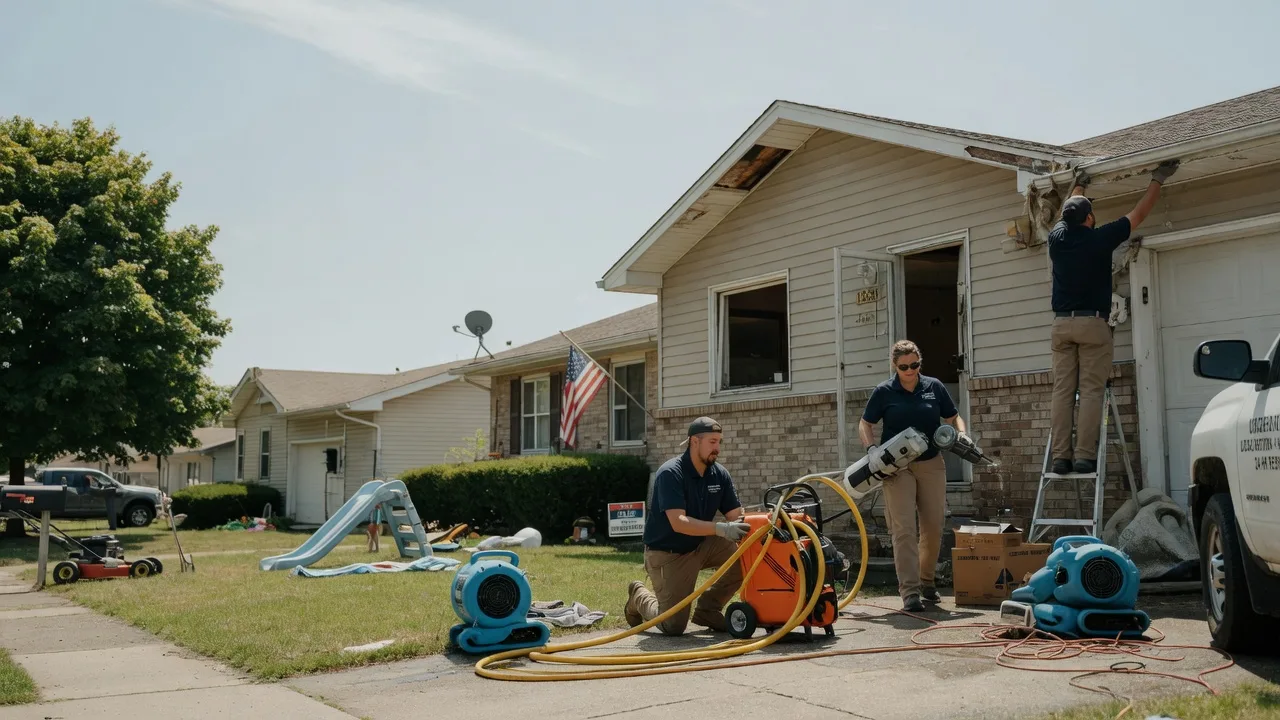 Water Damage Restoration in New Baden, IL near me